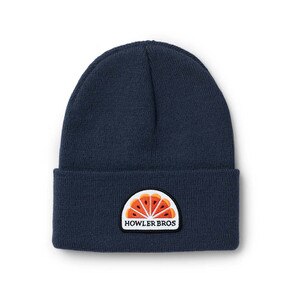 Howler Brothers Command Beanie in Citrus Denim Heather